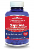 Aspirina naturala cardio prim 75mg 120cps, Herbagetica