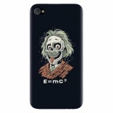 Husa silicon pentru Apple Iphone 4 / 4S, Albert Einstein Caricature