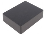 Carcasă universală aluminiu IP54 neagră 94x119x34 mm