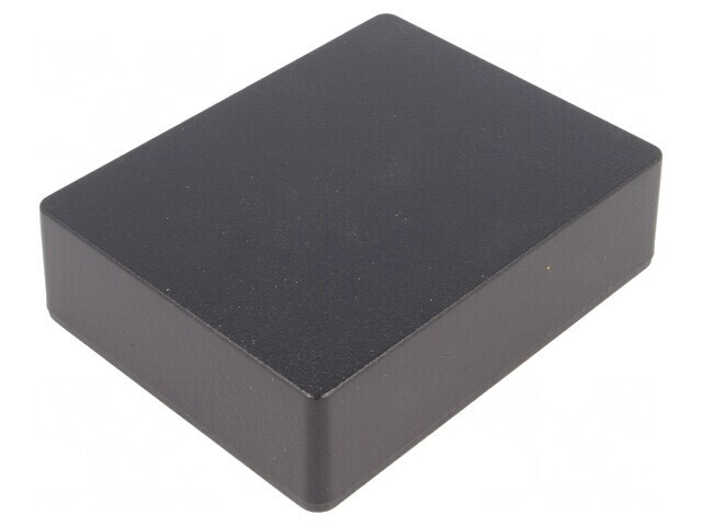 Carcasă universală aluminiu IP54 neagră 94x119x34 mm