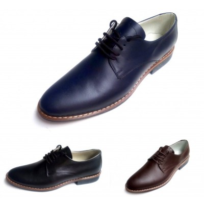 Pantofi barbati casual - eleganti din piele naturala - STD184MBX foto