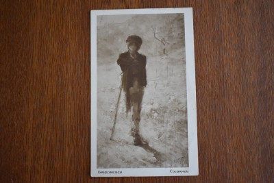 CP tematica arta Cartea Romaneasca pictura Grigorescu Ciobanul foto