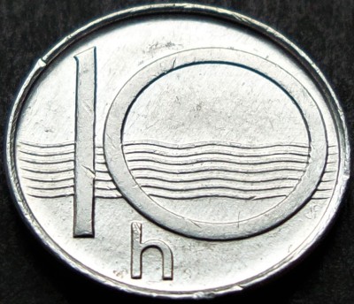 Moneda 10 HALERU - CEHIA, anul 1994 *cod 1032 foto