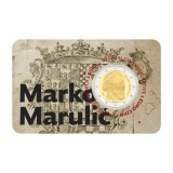 Croatia2 euro 2024 comemorativ, Marulic, coincard
