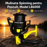 Mulineta Spinning pentru Pescuit, Model LB6000