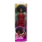 Papusa Barbie Fashionista Mulatra Cu Par Afro