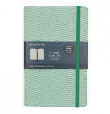 Moleskine Limited Edition Blend Collection Notebook, Large, Ruled, Green (5 X 8.25) foto