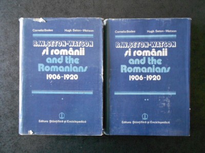 CORNELIA BODEA - R. W. SETON-WATSON SI ROMANII 1906-1920 (1988, ed. cartonata) foto
