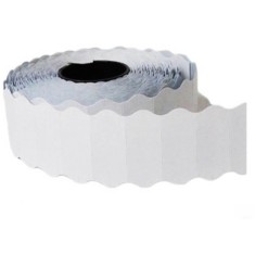 Etichete de Pret Albe 22x12 mm, 1500 Etc/Rola - Etichete Autoadezive Colturi Rotunjite foto