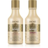 INOAR Absolut Daymoist CLR&trade; set pentru par uscat si vopsit 2x250 ml