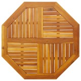 VidaXL Blat de masă, 90x90x2,2 cm, octogonal, lemn masiv acacia