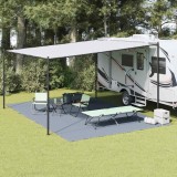 vidaXL Covoare pentru Cort Albastru și Gri 600 x 250 cm Polietilenă 42000176