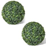 Cumpara ieftin Bile arbusti ornamentali artificiali, 2 buc, 35 cm