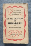 Henry de Jouvenel - La vie orageuse de Mirabeau (1928)