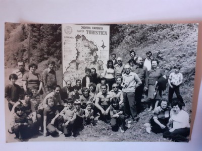 Fotografie dimensiune CP cu Cheile Bicazului județul Harghita &amp;icirc;n 1980 foto
