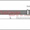 Conducta / cablu frana SAAB 9-3 Cabriolet (YS3D) (1998 - 2003) METZGER 4112812
