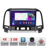Navigatie HHyundai Santa Fe A-008 2+32 GB Android Waze USB Navigatie Internet Youtube Radio CarStore Technology