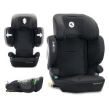 Scaun auto pentru copii Lorelli Growgo, Isofix, pliabil, protectii laterale extensibile, spatar reglabil, tetiera reglabila, 100-150 cm, 3-12 ani, Neg
