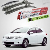 Cumpara ieftin Ștergătoare Toyota Auris E15 Hatchback 2006-2012 | Set Față și Spate Flat &ndash; TeamCar&reg;