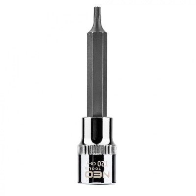 Tubulara cu Bit Torx lung 1/2&amp;quot;,T20 X 100 mm NEO TOOLS 08-760 HardWork ToolsRange foto