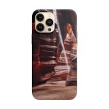 Husa compatibila cu Apple iPhone 14 Pro model Desert Antelope Canyon, Silicon, TPU, Viceversa, Transparent, Carcasa