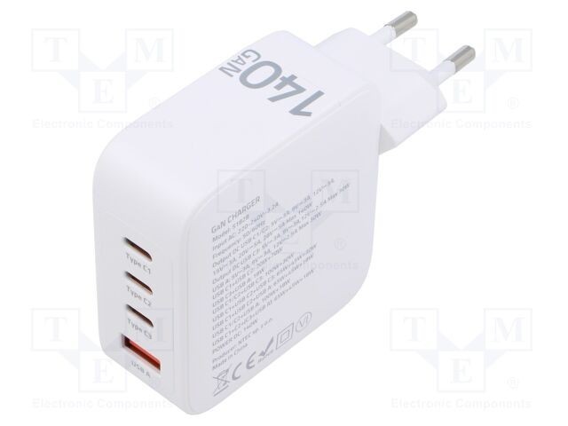 Alimentator QOLTEC pulsatoriu 5&divide;20VDC plug-in
