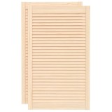 Usi de dulap design lambriu 2 buc. 99,3x59,4 cm lemn masiv pin