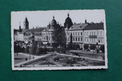 20ADE - Vedere - Carte postala - Cluj - Palatele Statusului Rom Catolic foto