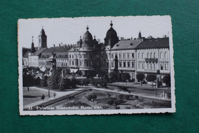 20ADE - Vedere - Carte postala - Cluj - Palatele Statusului Rom Catolic