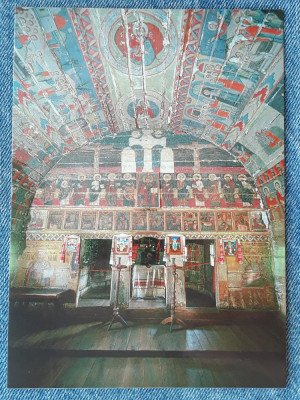 153- Muzeul Etnografic al Transilvaniei Altarul bisericii din Cizer /Cluj-Napoca foto
