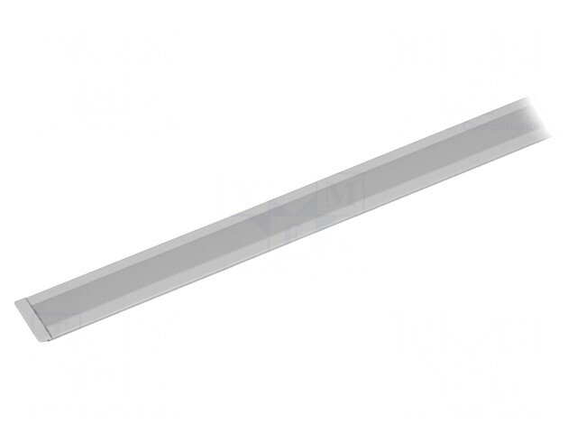 Profil Aluminiu &Icirc;ncastrat pentru Module LED Alb, 2m