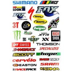 Set stickere bicicleta