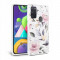 Carcasa Tech-Protect Floral Samsung Galaxy A21s White