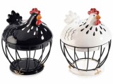 Cumpara ieftin Set 2 boluri decorative Gaina 15x14.5x19.5 cm