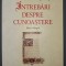 Mathaeus de Aquasparta - &Icirc;ntrebări despre cunoaștere