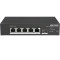 Switch PoE Hikvision DS-3T1306P-SI/HS: 4 &times; 10/100 Mbps PoE port,1