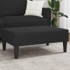 VidaXL Taburet, negru, 77x55x31 cm, catifea 379560