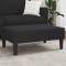 vidaXL Taburet, negru, 77x55x31 cm, catifea 379560