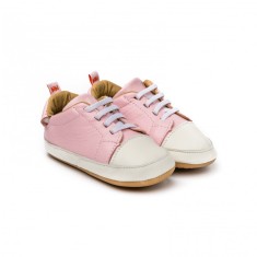 Pantofi Fetite Bibi Afeto Joy Sugar cu Siret Elastic 24 EU