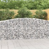Cumpara ieftin Coșuri gabion arcuite 10 buc, 400x50x100/120 cm fier galvanizat