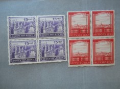 CV2 SERIE GERMANIA REICH IN BLOC DE 4 MNH