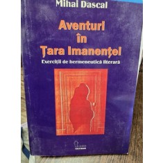 Aventuri in Tara Imanentei - Mihai Dascal