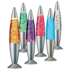 Lampa cu sclipici Glitter Lamp 42.5x11cm foto