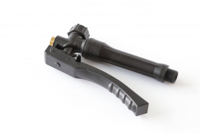 Maner negru pentru lance de stropit din aluminiu
