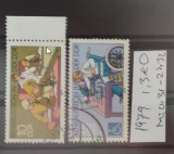 TS21 - Timbre serie DDR 1979 Mi2431-32, Stampilat