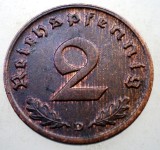 2.935 GERMANIA 2 REICHSPFENNIG 1940 D XF