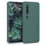 Husa pentru Xiaomi Mi Note 10 / Mi Note 10 Pro, Silicon, Verde, 50948.171, Carcasa, Kwmobile