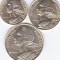 Moneda Franta 5, 10 si 20 Centime 1996 - KM#929-30/933 UNC ( set x3 )