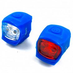Set 2 lampi far si stop S90 2 led, culoare albastru PB Cod:L252