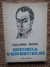 ISTORIA VENEZUELEI-GULLERMO MORON foto